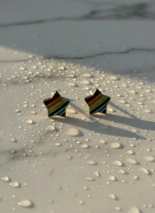 Rainbow_Star_Silver_Stud_Earrings_925_Sterling_Silver